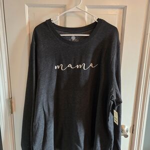 Mama Charcoal Sweatshirt